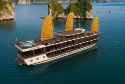 Cat Ba Lan Ha Bay on Arcady Cruise Day trip 1 Day