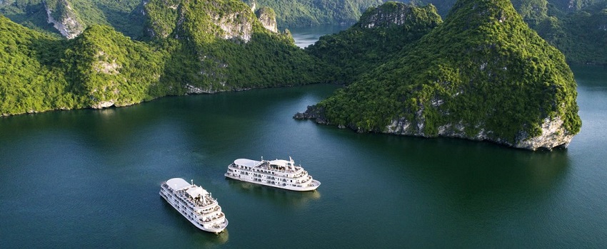 Visit Halong authentic on Lan Ha Bay on Escape Sail 1 Day